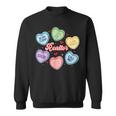 Hearts Candy Valentines Day Real Estate Be My Client Sweatshirt