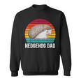 Hedgehog Dad Retro Hedgehog Lover Hedgehog Boy Hedgehogs Sweatshirt