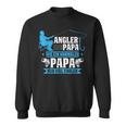 Herren Cooler Angler Papaater Fischen Angelnatertag Spruch Sweatshirt