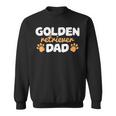 Herren Golden Retriever Dad Papa Süß Sweatshirt