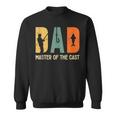 Herren Papa Master Der Besetzung Dad Fishing Sweatshirt