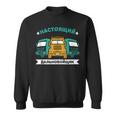 Herren Russland Fernfahrer Kyrillisch Russischer Papa Lkw Fahrer Sweatshirt