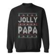 Herren Winterferien X-Mas Santa Jolly Papa Hässliche Weihnachten Sweatshirt