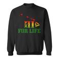 Hi For Life Hawaii Reggae Music Hawaiian Rastafari Rasta Sweatshirt