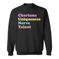 Hidden Word Adult Humor Sassy Raunchy Gag Sweatshirt