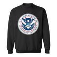Homeland Security Tsa Veteran Work Emblem Patch Sweatshirt