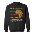 Honoring Past Inspiring Future Black History Kente African Sweatshirt