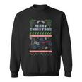 Hot Rod Classic Car Ugly Christmas V2 Sweatshirt