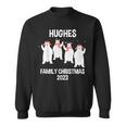 Hughes Family Name Hughes Family Christmas Sweatshirt