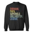 Husband Papa Grillmeister S Sweatshirt