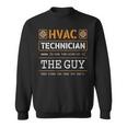 Hvac Technician Noun Hvac Technician Hvac Tech Sweatshirt