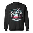 Ice Hockey Birthday Outfit For Girls Happy Birthday Girls Sweatshirt
