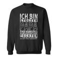 Ich Bin Stoler Papa Einer Wahnsinnig Fantastischen Tochter Sweatshirt