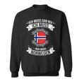 Ich Muss Gar Nix Ich Muss Nur Nach Norway S Sweatshirt