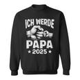 Ich Werde Papa 2025 Schwangerschaft Ich Werde Baldater Sweatshirt