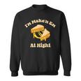 I'm Makin Em At Night Meme Grilled Cheese Sandwich Fast Food Sweatshirt