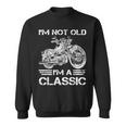 I’M Not Old I’M A Classic Father's Day Vintage Motorbike Dad Sweatshirt