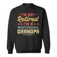 I'm Not Retired I'm A Professional Grandpa Retirement Sweatshirt