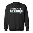 I'm A Spoonie Graphic Spoons Fibromyalgia Sweatshirt