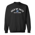 Isle Of Skye Scotland Uk Vintage Scottish Flag Sweatshirt