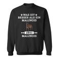 Was Ist Besser Als Ein Malinois Malinois Sweatshirt