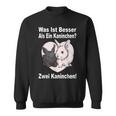 Was Ist Besser As A Rabbit Sweatshirt