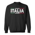 Italia Nationalflagge Italy Urlaub Italienische Familie Sweatshirt