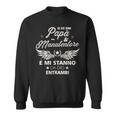 Italienischer Papa Manutentoreatertag Geschenk Italiener Sweatshirt