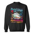 It's Our Anniversary Trip Couples Matching Marriage Cruise Sweatshirt