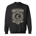 Its A Christopher Thing You Wouldn't Understand Name Vintage Sweatshirt