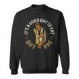 It's A Good Day To Eat Hot Dog Vintage Junk Food Party Sweatshirt