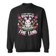 Its Not About The Bunny About Lamb Jesus Easter Christians Sweatshirt