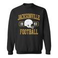 Jacksonville Football Athletic Vintage Sports Team Fan Sweatshirt