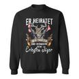 Jäger Er Heiratet Wir Saufen Jga Stag Party Sweatshirt