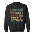 Jahrgang 1964 Geburtstag Geschenk Genial Seit Mai 60 Sweatshirt