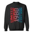 Jahrgang 1980 Limited Edition 1980 Geburtstag Sweatshirt