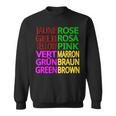 Jaune Roseert Marron Sweatshirt