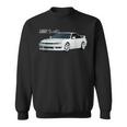 Jdm Car S14 240 Super White Drift Machine Sweatshirt