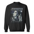 Jennifer Lopez Bootleg Portrait Black Sweatshirt