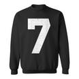 Jersey Number 7 Sweatshirt