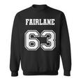 Jersey Style 63 1963 Fairlane Old School Classic Muscle Car Sweatshirt