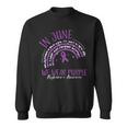 In June We Wear Purple Alzheimer Awareness Month Sweatshirt