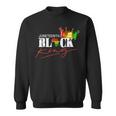 Junenth Black King African American Boys Black Pride Sweatshirt