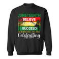 Junenth Is My Independence Day Black Pride Melanin Sweatshirt