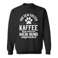 Kaffe Mein Hund Ansprechen Sweatshirt