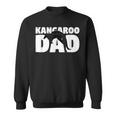 Kangaroo Lover 'Kangaroo Dad' Zoo Keeper Animal Sweatshirt