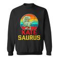 Kate Saurus Family Reunion Last Name Team Custom Sweatshirt