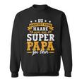 Keine Haare Um Ein Super Papa Zu Seinatertag Dad Sweatshirt