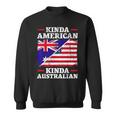 Kinda American Kinda Australian America Australia Usa Sweatshirt