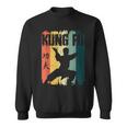 Kung Fu Retro Vintage Sunset Chinese Martial Arts Sweatshirt